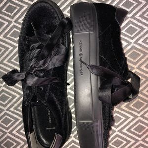 Black Velvet Shoes NEW & NEVER WORN- NEED SOLD
